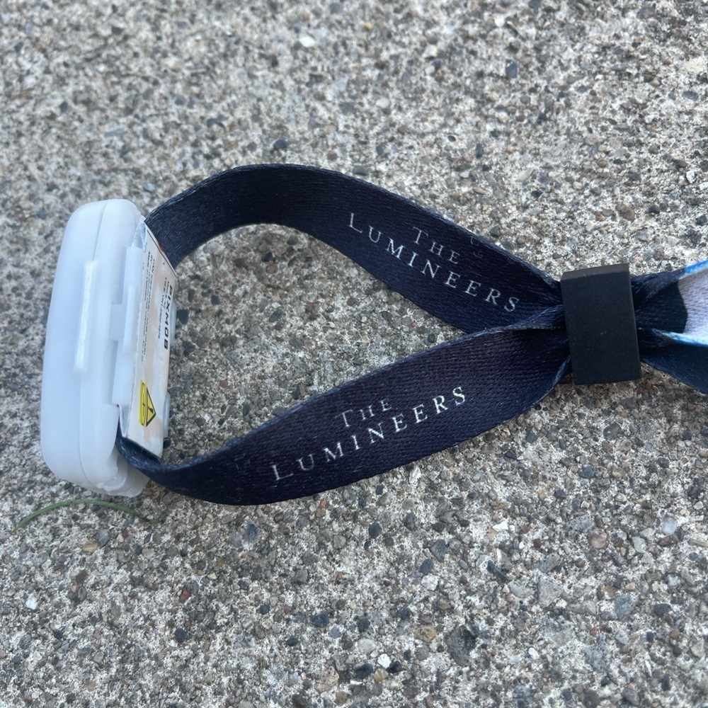 The Lumineers Fenway Automatic World Tour Light Wristband - Picture 3 of 4